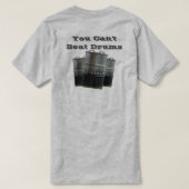 ドラム缶バーベキュー・スモーカーに勝るものなし Tシャツ (デザイン裏面)