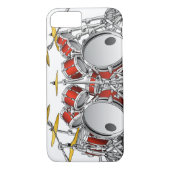 ドラム舞台装置を用いるiPhone/iPadの場合 Case-Mate iPhoneケース (裏面)