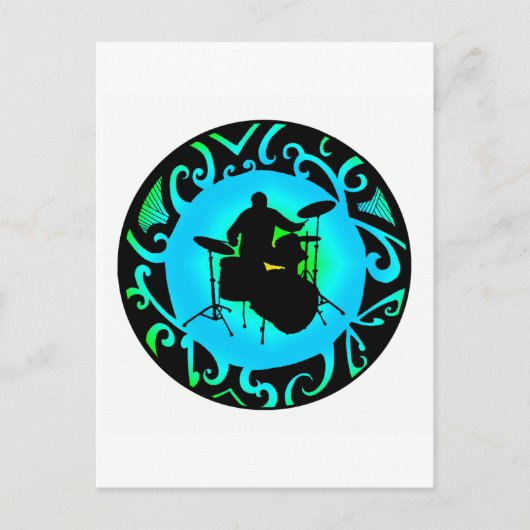 ドラム試験 ポストカード (正面)