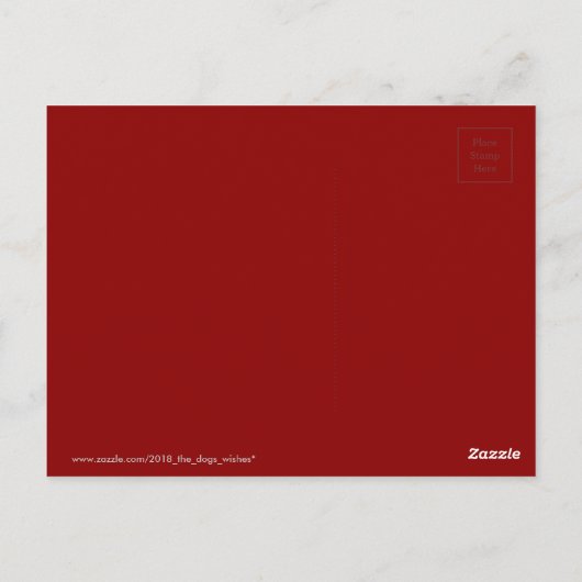 ドラム豚の年ベトナムの挨拶はがき ポストカード (裏面)