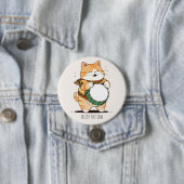 ドラム遊をキャット 缶バッジ (インサイチュ)