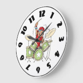 ドラム遊時計 ラージ壁時計 (傾斜)