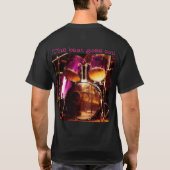 ドラム、アウトドアジャム Tシャツ (裏面)