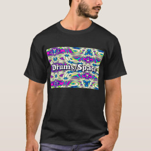ドラム/スペース（文字変更可能） Tシャツ
