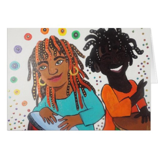 ドラム・デイ・ノテカード  (正面横)