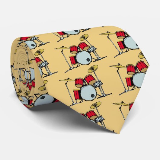 ドラム、 ネクタイ (ロール)