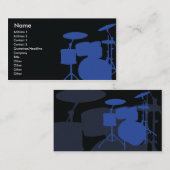 ドラム-ビジネス 名刺 (正面/裏面)