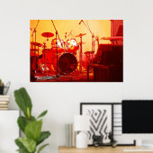 ドラム ポスター (ホームオフィス)