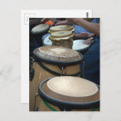 ドラム ポストカード (正面/裏面)