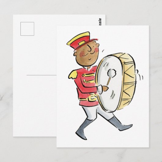 ドラム ポストカード (正面/裏面)