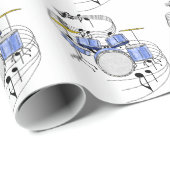 ドラム ラッピングペーパー (ロールコーナー)