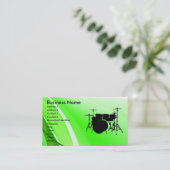 ドラム 名刺 (スタンド正面)