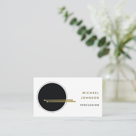 ドラム 名刺 (スタンド正面)