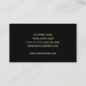 ドラム 名刺 (裏面)