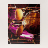 ドラム、屋外の込み合い ジグソーパズル (縦)