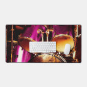 ドラム、屋外ジャムデスクマット デスクマット (キーボード&マウス)
