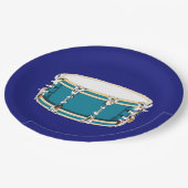 ドラム-紙皿 ペーパープレート (アングル)