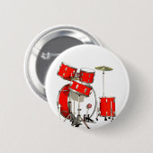 ドラム 缶バッジ (正面&裏面)