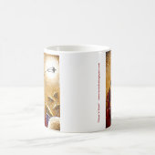 ドラム「n」低音のコーヒー・マグ コーヒーマグカップ (中央)