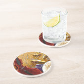 ドラム「n」低音の飲み物のコースター コースター (側面)