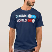 ドラム Tシャツ (正面)