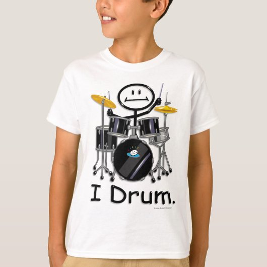 ドラム Tシャツ (正面)