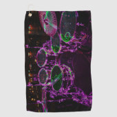 ドラムGTCNA ゴルフタオル (正面)