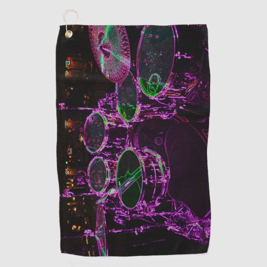 ドラムGTCNA ゴルフタオル (正面)