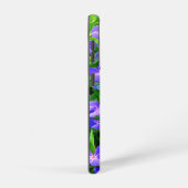 ドラモンドのクレマティス – かわいい小さな青い花 SAMSUNG GALAXYケース (右側面)