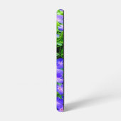 ドラモンドのクレマティス – かわいい小さな青い花 SAMSUNG GALAXYケース (左側面)