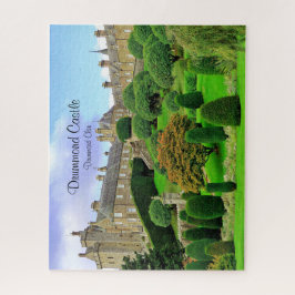 ドラモンド・クラン城の挑戦的な庭園 ジグソーパズル