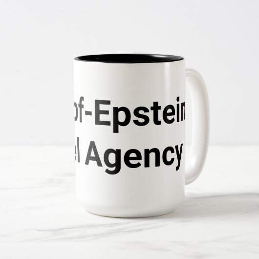 ドランプエプスタイン旅行代理店ハンカメルアルツンクハウス ツートーンマグカップ (正面右)