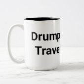 ドランプエプスタイン旅行代理店ハンカメルアルツンクハウス ツートーンマグカップ (左)