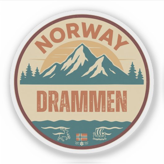ドランメン、ノルウェー ノルウェー シール (正面)