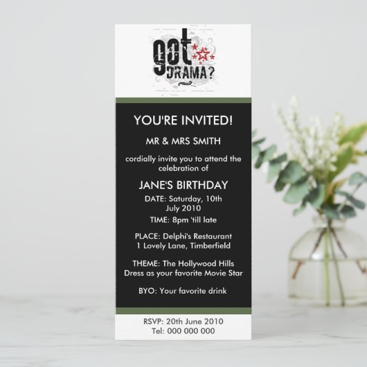 ドラ得マ？ 招待状 (スタンド正面)