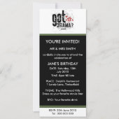 ドラ得マ？ 招待状 (正面)