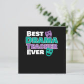 ドラ最高のマ先生エバー演技コーチ サンキューカード (スタンド正面)