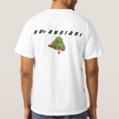 ドリアンだ! Tシャツ (裏面)