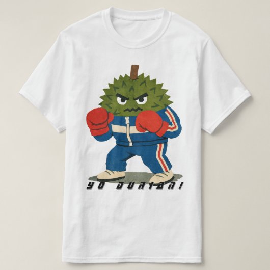 ドリアンだ! Tシャツ (デザイン正面)