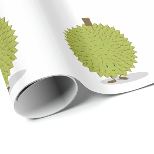 ドリアンのフルーツのマンガのキャラクタ ラッピングペーパー (ロールコーナー)