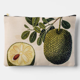 ドリアンの果実と葉 アクセサリーポーチ