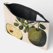 ドリアンの果実と葉 アクセサリーポーチ (見開き)