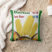 ドリアンの氷のバーのトロピカル・フルーツのアイスキャンデー クッション (ブランケット)