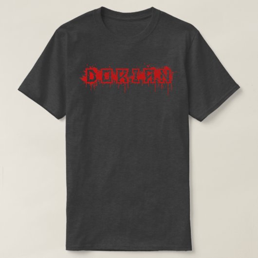 ドリアンファーストネームのハロウィーンのパーソナライズされた衣装 Tシャツ (デザイン正面)