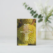 ドリアン果実 名刺 (スタンド正面)