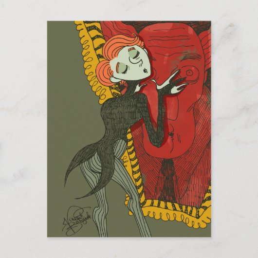 ドリアン灰色錯体 ポストカード (正面)