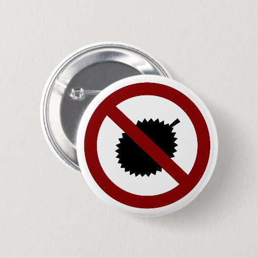 ドリアン無し 缶バッジ (正面&裏面)