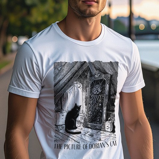 ドリアン猫の肖像 Tシャツ