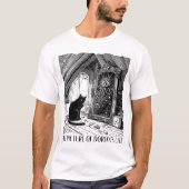 ドリアン猫の肖像 Tシャツ (正面)