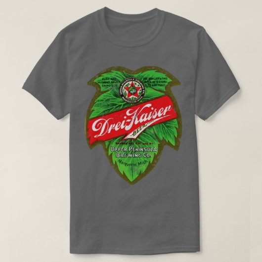 ドリカイザービール Tシャツ (デザイン正面)